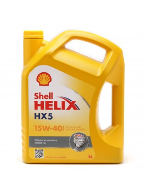 Shell Helix HX5 15W-40 Motoröl 5l